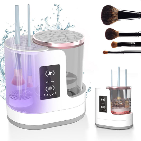 QuickClean Makeup Brush Station
