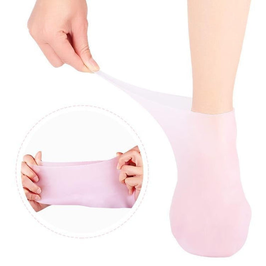 Silky Smooth Heel Socks